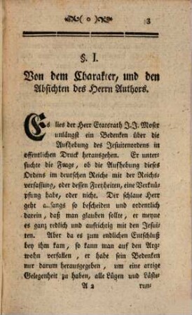 Der Jesuit vor dem Richterstuhle des Herrn Johann Jacob Moser, königl. dänischen Etatsrath