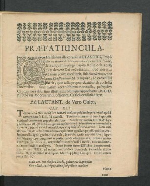 Praefatiuncula.