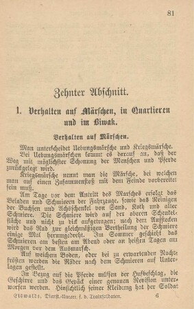 Zehnter Abschnitt