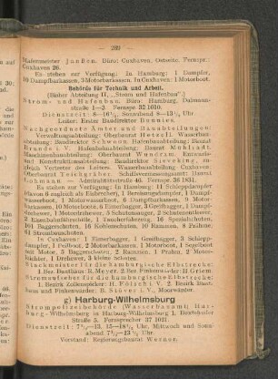 g) Harburg-Wilhelmsburg