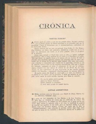 Crónica