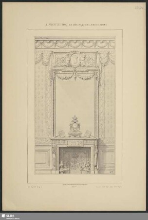 Dekoration und Möbel in der Innenarchitektur