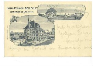 Hotel-Pension Bellevue in Estavayer-le-Lac