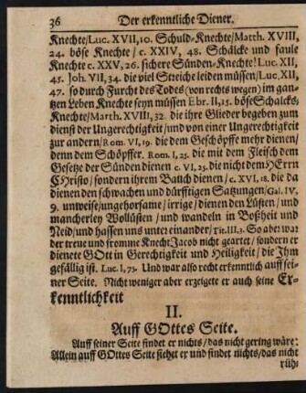 II. Auff Gottes Seite.