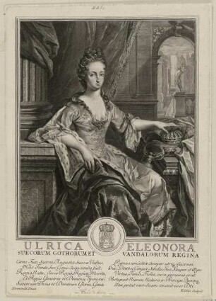 Bildnis der Ulrica Eleonora, Königin von Schweden