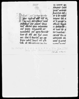 Lectionarium officii — Initiale H, Folio 87 verso