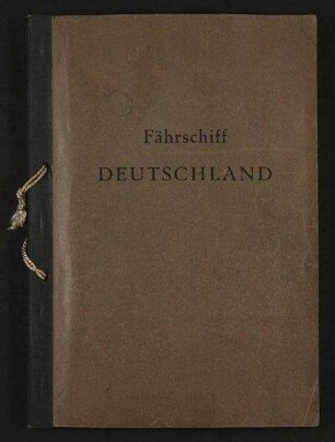 Fährschiff "Deutschland"