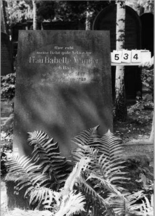 Grabstein 534