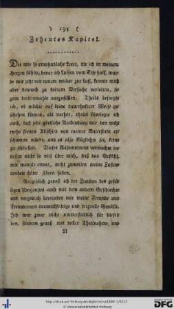 Zehentes Kapitel.