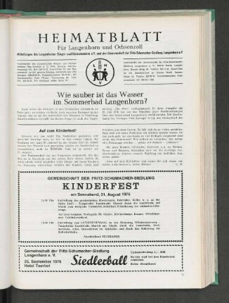 Auf zum Kinderfest!