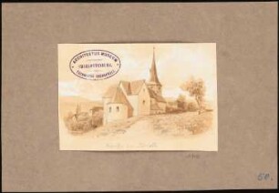 Kirche, Twiste: Perspektivische Ansicht