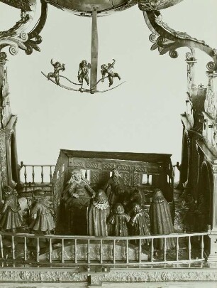 Automatenuhr "Weihnachtskrippe"