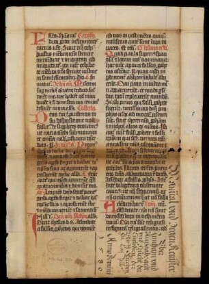 Breviarium (Fragment)