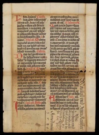 Breviarium (Fragment)