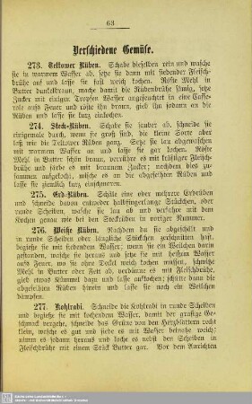 Verschiedene Gemüse