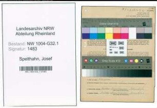 Entnazifizierung Josef Spelthahn , geb. 19.03.1899 (Techn.Angestellter)