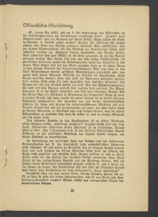 Öffentliche Hinrichtung