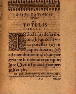 Disp. iur. de tutelis