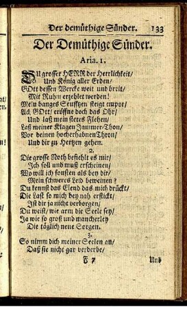 Der Demüthige Sünder.