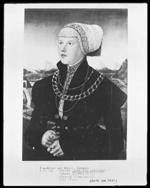 Bildnis der Margarete Stralenberg geborene Stalburg
