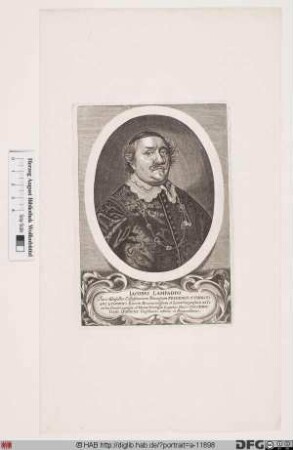 Bildnis Jacob Lampadius (eig. Lampe)