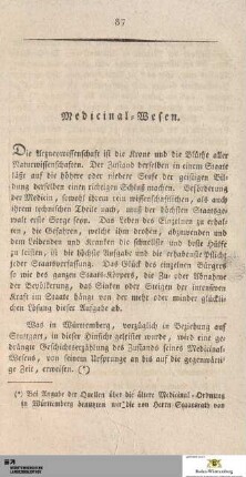 Medicinal-Wesen