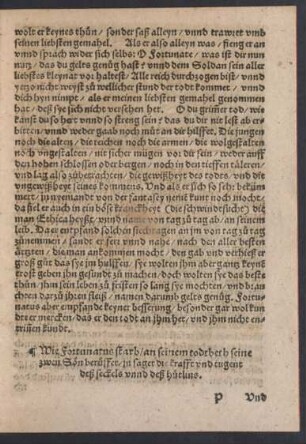 Wie Fortunatus starb/ an seinem todtbeth seine zwen Sön berüffet ...