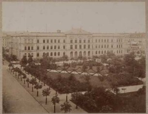 Dresden-Südvorstadt, Bismarckplatz. Polytechnikum (1872-1875, R. Heyn)