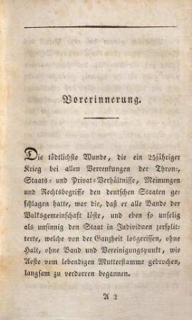 Über Munizipal- und Gemeindewesen nach historischen Standpuncten