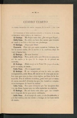 Cuadro cuarto