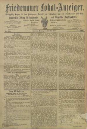 Nr. 139, 16.06.1907