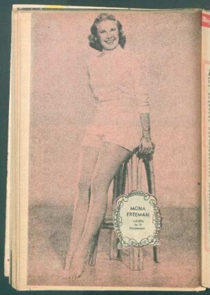 Mona Freeman, estrella de la Paramount - [Fotografía]