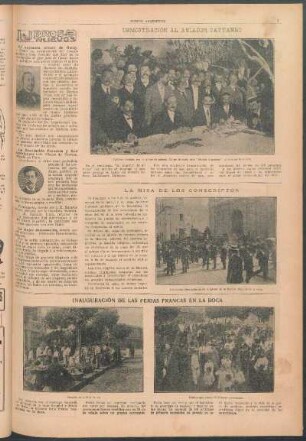 Inauguración de las ferias francas en la boca