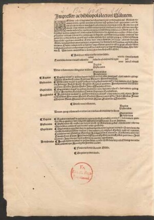 Pulchra et utilis divisio totius biblie.