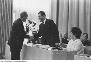 Dresden. Gerhard Schill, Wahl und Antritt als Oberbürgermeister von Dresden, 1965