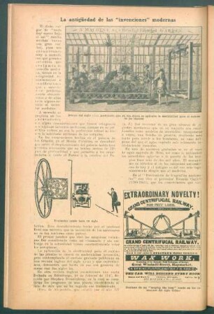 La antigüedad de las "invenciones" modernas
