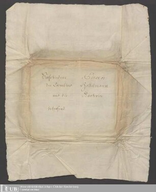 Testament Cornelius Hottelmann