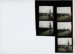 Kranumsetzung - Hafen, Duisburg, 1992