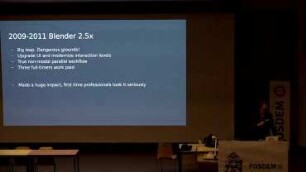 Blender, Coming of Age: 18 years of Blender open source projects