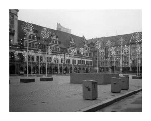 Marktplatz am ersten Weihnachtsfeiertag