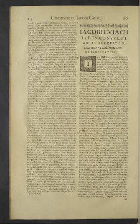 Ad Lib. III. codicis