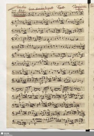 722. Aria: Sposa facciam tre patti / Naumman, J.G.