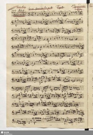 722. Aria: Sposa facciam tre patti / Naumman, J.G.