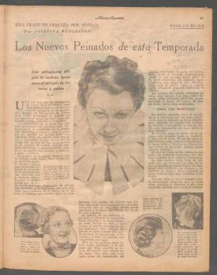 Los nuevos peinados de esta temporada : Una clase de belleza por semana