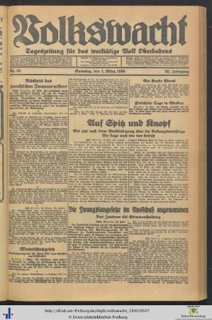 Nr. 51-76 (März 1930)
