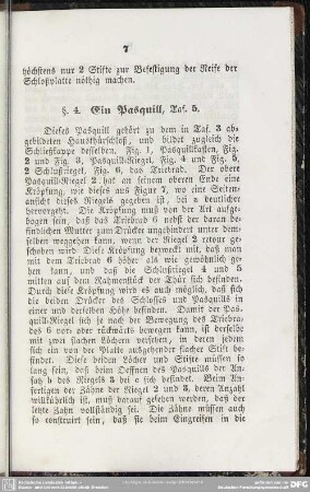 §. 4. Ein Pasquill, Taf. 5