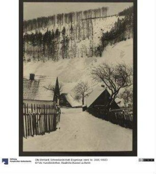 Schneelandschaft, Erzgebirge