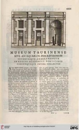 Musei Taurinensis Appendix