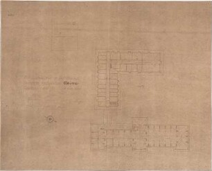 Fischer, Theodor; Bad Kissingen; Kurhaus-Hotel - Grundriss DG