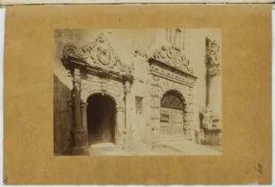 Portal, Kitzingen: Ansicht (aus: Skizzen- und Fotoalbum 16)